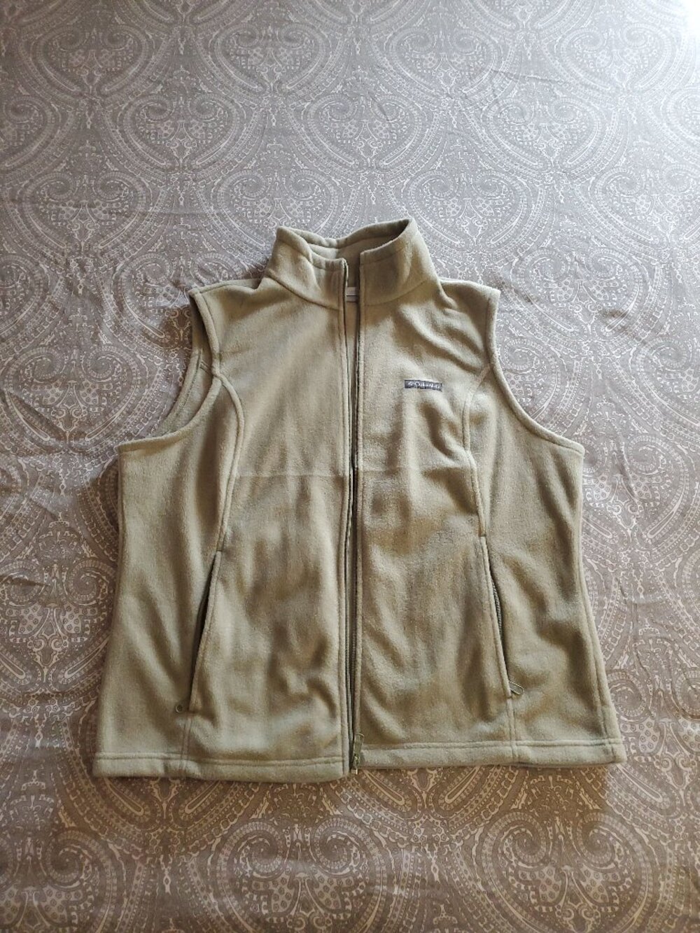 Green Fuzzy Vest